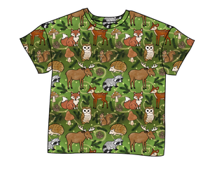 Winter Woodland Ladies' Oversized Tee