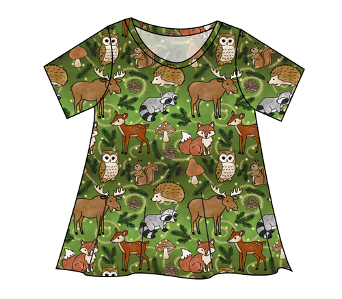 Winter Woodland Ladies' Swing Tee