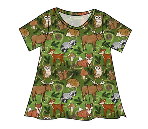 Winter Woodland Ladies' Swing Tee