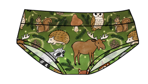 Winter Woodland Ladies' Underwear