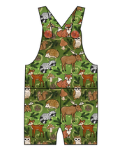 Load image into Gallery viewer, Winter Woodland Overalls and Shortalls