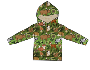 Winter Woodland Oversized Hoodie