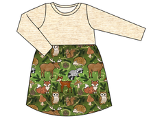 Load image into Gallery viewer, Winter Woodland Play Dress