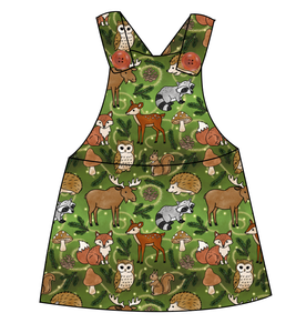 Winter Woodland Skirt-Alls