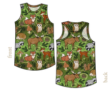 Load image into Gallery viewer, Winter Woodland Summer Tank