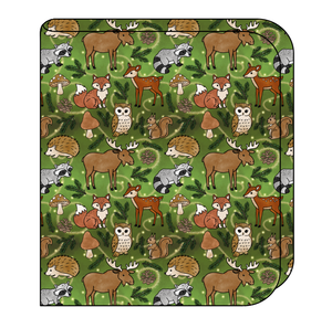 Winter Woodland Swaddle Blanket