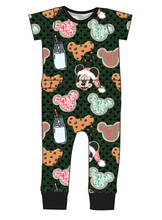 Load image into Gallery viewer, Milk and Mickeys Bennett Pants and Shorts Length T-Shirt Romper
