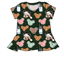 Load image into Gallery viewer, Milk and Mickeys Ladies' Peplum Top