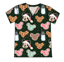 Load image into Gallery viewer, Milk and Mickeys Ladies' Slouchy V-Neck Tee