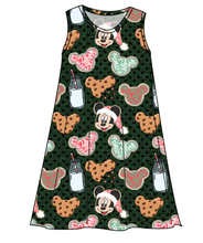Load image into Gallery viewer, Milk and Mickeys Ladies' Swing Dress
