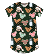 Load image into Gallery viewer, Milk and Mickeys Ladies' T-Shirt Dress