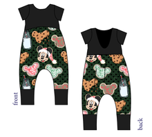 Load image into Gallery viewer, Milk and Mickeys Low Back Romper and Bubble Romper