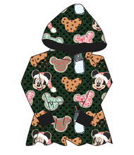 Load image into Gallery viewer, Milk and Mickeys Peplum Hoodie (or Crewneck)