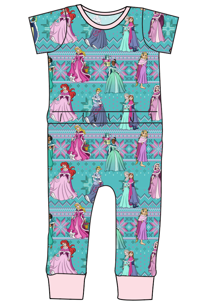 Princess Sweater Bennett Pants and Shorts Length T-Shirt Romper