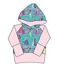 Load image into Gallery viewer, Princess Sweater Grow With Me Hoodie (or Crewneck)