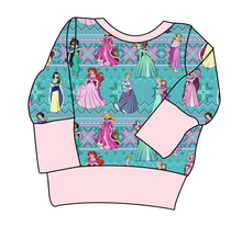 Load image into Gallery viewer, Princess Sweater Grow With Me Hoodie (or Crewneck)