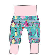 Load image into Gallery viewer, Princess Sweater Grow With Me Pants And Shorts