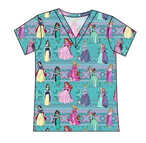 Princess Sweater Ladies' Slouchy V-Neck Tee