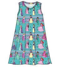 Load image into Gallery viewer, Princess Sweater Ladies' Swing Dress