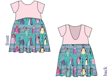 Load image into Gallery viewer, Princess Sweater Low Back Dress