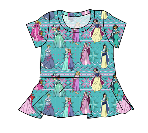 Princess Sweater Peplum Top