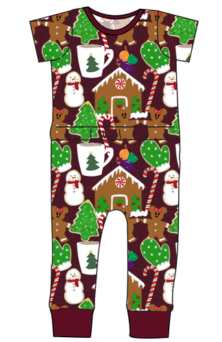 Festive Treats Bennett Pants and Shorts Length T-Shirt Romper