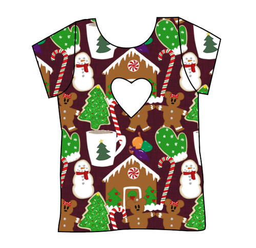 Festive Treats Cambria Heart Back Tee