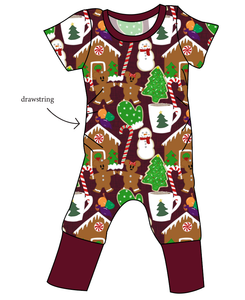 Festive Treats Grow With Me Pants And Shorts Romper