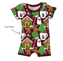 Load image into Gallery viewer, Festive Treats Grow With Me Pants And Shorts Romper