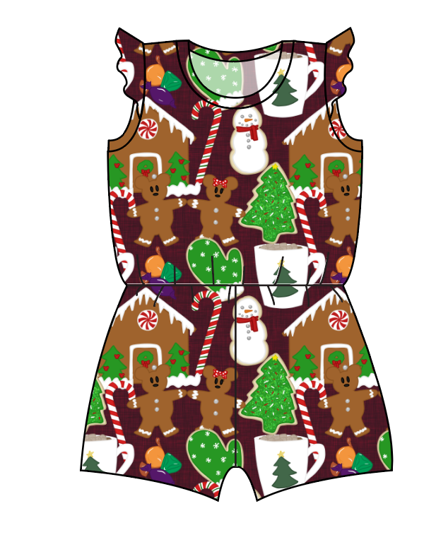Festive Treats Ivy Summer Romper