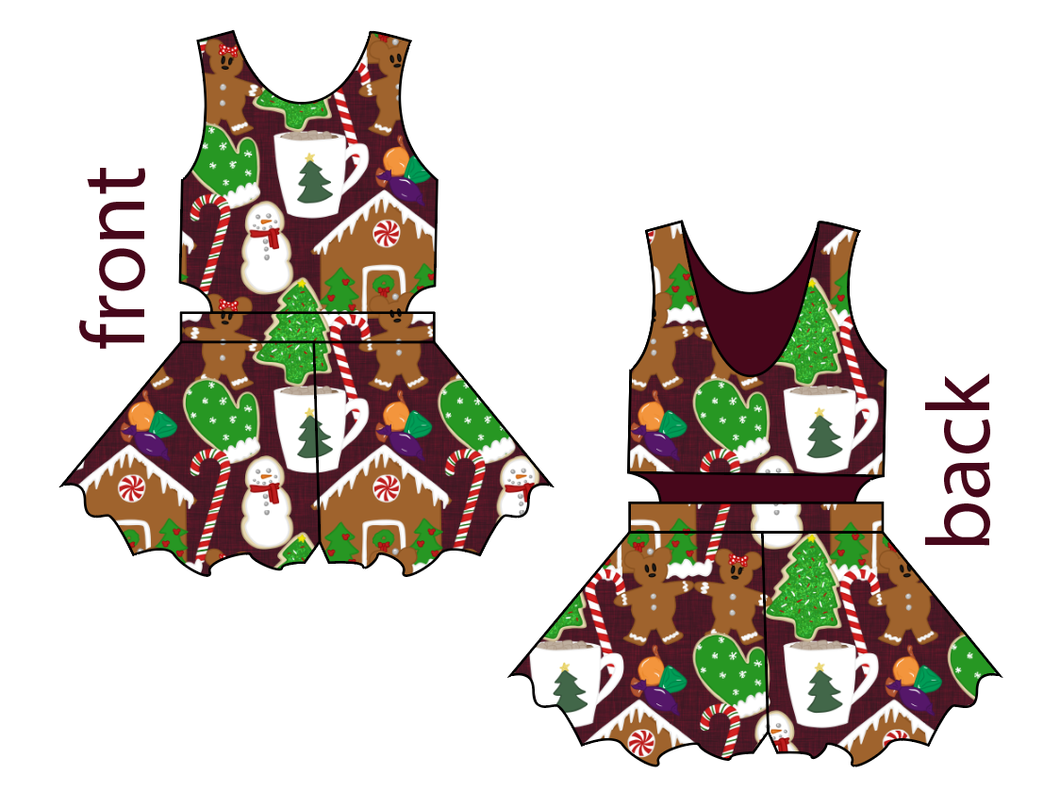 Festive Treats Kids Playsuit