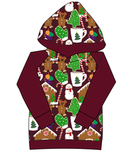 Festive Treats Ladies Hoodie