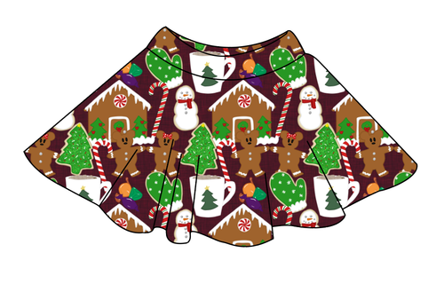 Festive Treats Ladies' Circle Skirt