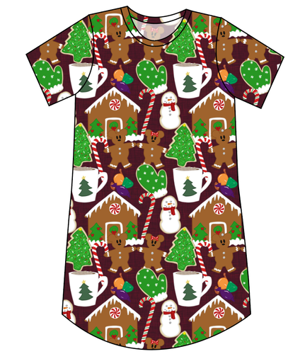 Festive Treats Ladies' T-Shirt Dress