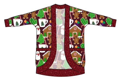 Festive Treats Ladies' Cocoon Cardigan