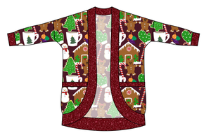 Festive Treats Ladies' Cocoon Cardigan