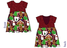 Load image into Gallery viewer, Festive Treats Low Back Dress