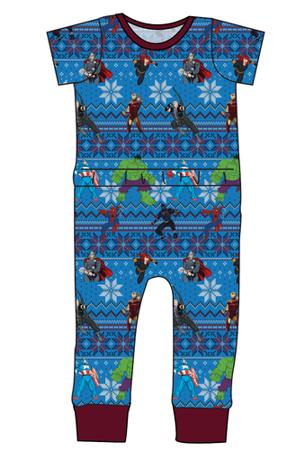 Holiday Heroes Bennett Pants and Shorts Length T-Shirt Romper