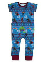 Load image into Gallery viewer, Holiday Heroes Emmett Pants And Shorts T-Shirt Romper