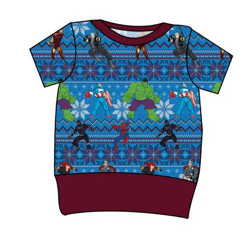 Holiday Heroes Grow With Me Tee