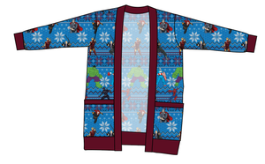 Holiday Heroes Kids Grandpa Cardigan