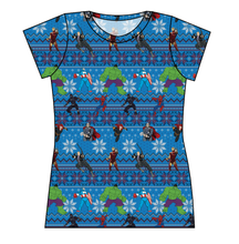 Load image into Gallery viewer, Holiday Heroes Ladies&#39; Basic Tee
