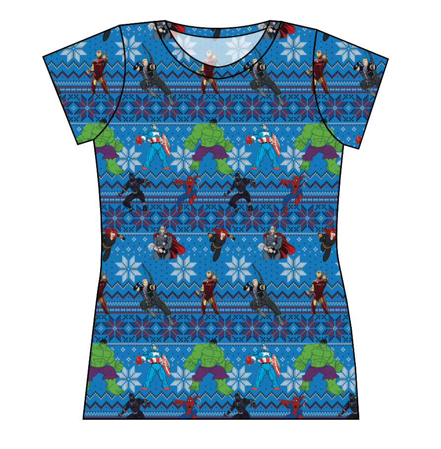 Holiday Heroes Ladies' Basic Tee