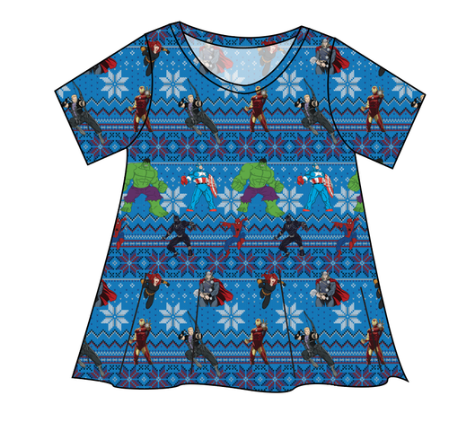Holiday Heroes Ladies' Swing Tee