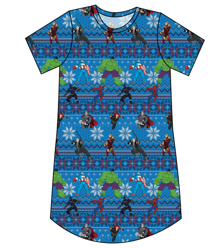 Holiday Heroes Ladies' T-Shirt Dress