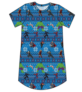 Holiday Heroes Ladies' T-Shirt Dress