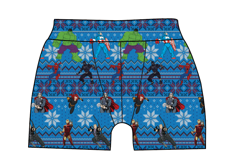 Holiday Heroes Mens' Boxer Briefs