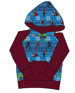 Holiday Heroes Mens' Hoodie