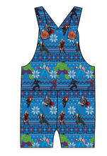 Load image into Gallery viewer, Holiday Heroes Overalls and Shortalls