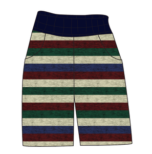 Holiday Stripes Mens' Joggers and Jogger Shorts